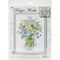 Design Works Counted Cross Stitch Kit 10"X14"-Blue & Yellow Floral